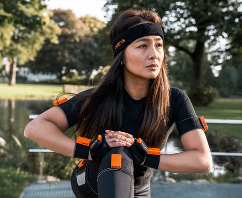Xsens Awinda mocap session in a park