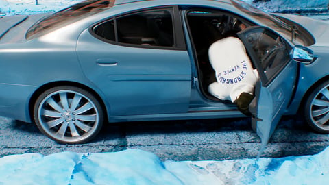 Inside the car: how 4ensic IMPACT used Xsens Link to reconstruct a police shooting