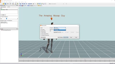 Changing the scenario of a recording