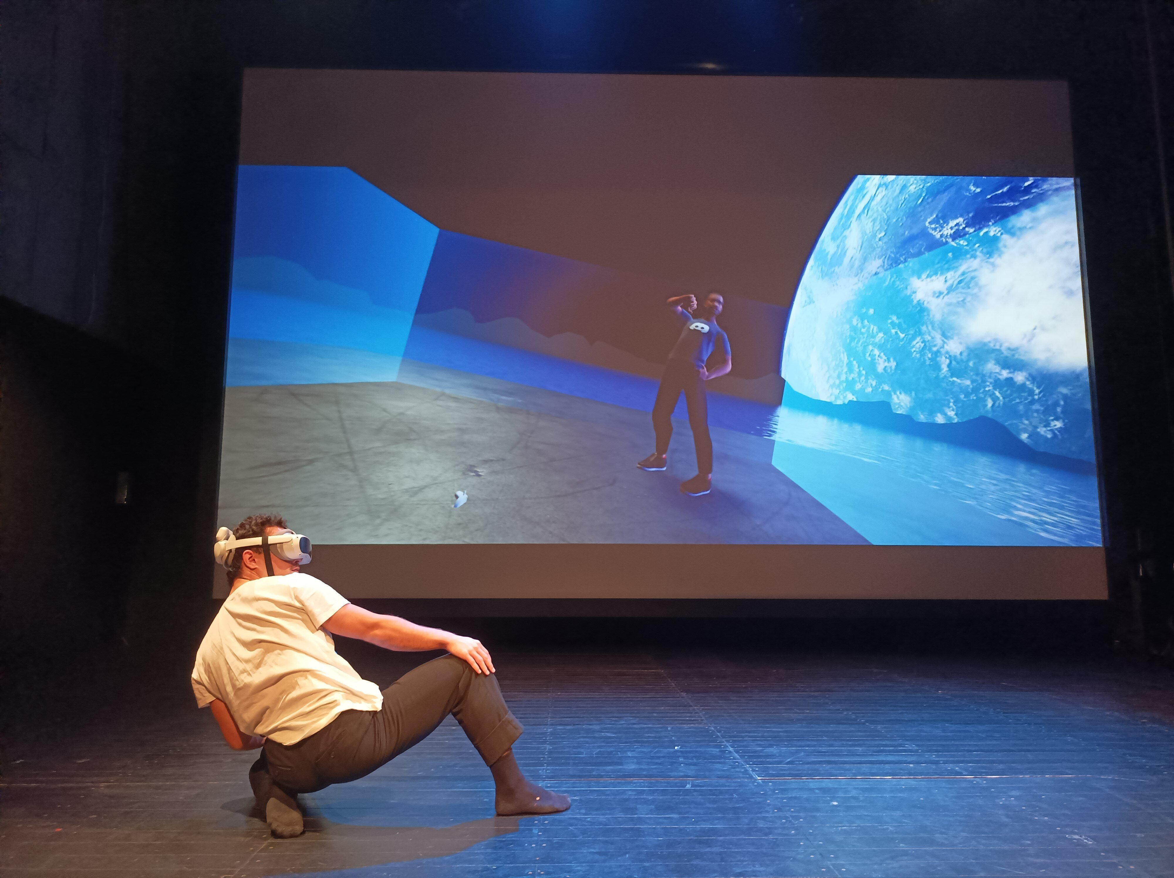 Ghost dance Performance Dancing a duet with avatar 2