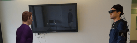 Xsens MVN enabled Augmented Reality