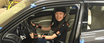 Characterizing vehicle ingress and egress motion paths