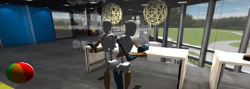 Multi-person full-body immersive VR made easy
