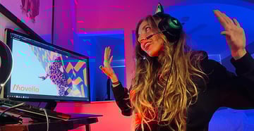 Influencing the virtual world with movement and storytelling in the metaverse