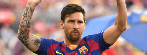 Messi in Xsens motion capture suit for FIFA 16