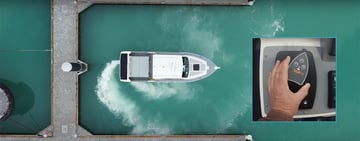 Keeping a boat still on moving water: advanced HamiltonJet propulsion control system uses MTi sensor for roll and pitch compensation