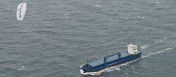 SkySails uses MTi to stabilize towing kite