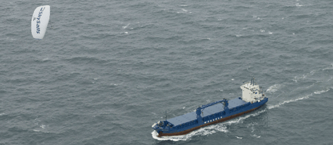 SkySails uses MTi to stabilize towing kite