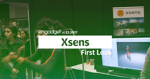 E3 news: Xsens had a Major Breakthrough in Inertial Motion Capture