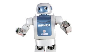 Real-time control of robot with Xsens MVN