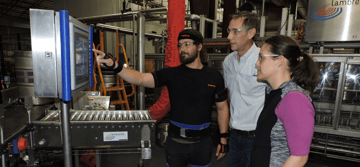 Measuring low back biomechanics during beer keg handling