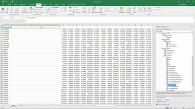 Importing MVNX files into Excel