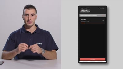 Magnetic field mapping in DOT app
