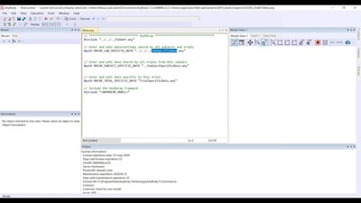 Importing into AnyBody