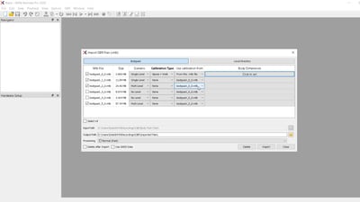 Importing On Body Recording files