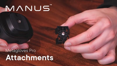 Manus Metagloves Pro: Attachments