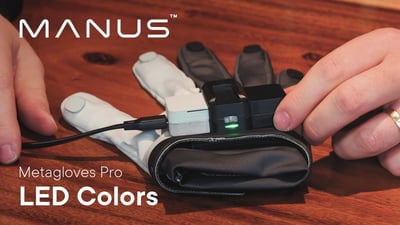 Manus Metagloves Pro: LED colors