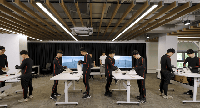 Motion data collection robotics 