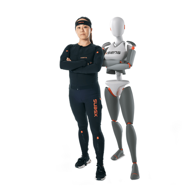 A woman in Next Generation Link and an avatar next to her