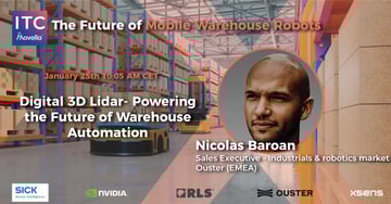 The Future of Mobile Warehouse Robots (ITC 22) - Ouster