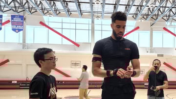 Movella Digitizes Jayson Tatum's On-Court Movements