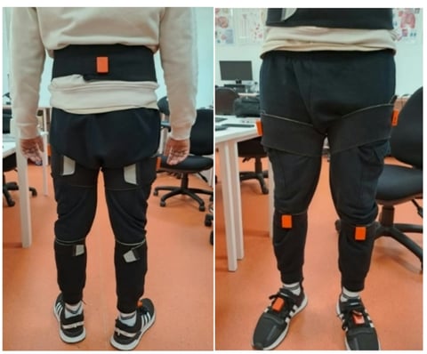 Effects of a secondary mental task and additional auditory feedback on body movements and EEG