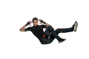 Exploring the Use of Sensors to Measure Behavioral Interactions: An Experimental Evaluation of Using Hand Trajectories