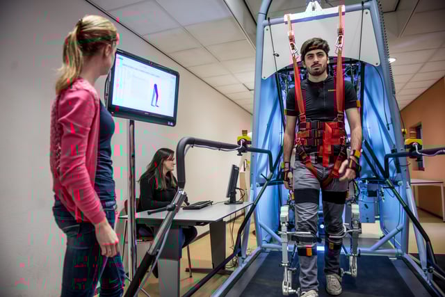 Biomechanical gait research with Xsens Awinda