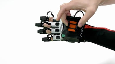 Set up Xsens Metagloves with MVN