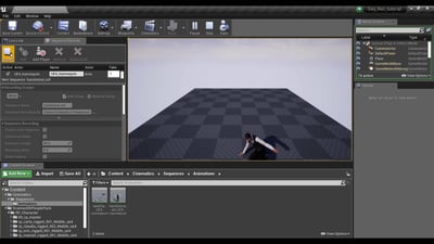 Streaming and recording animation with UE4 Sequence Recorder