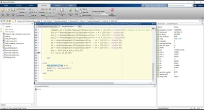 Streaming into MATLAB