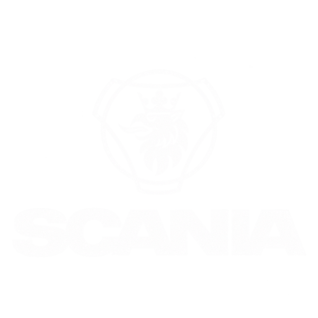 White Scania griffinembleem