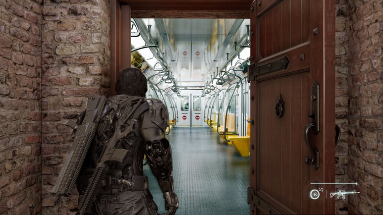 black state gameplay motion blur