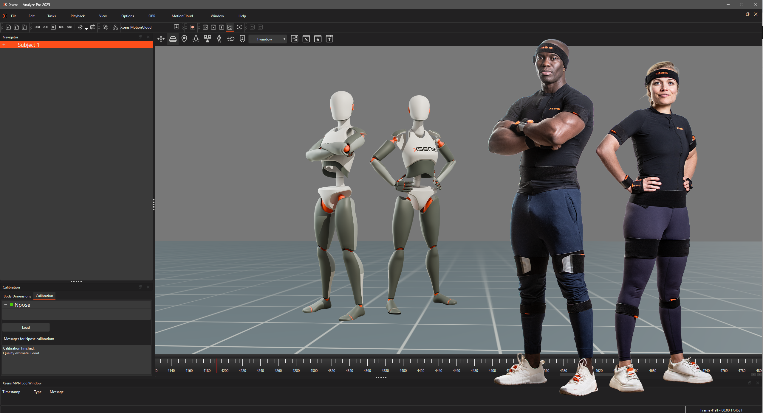 How to choose the right Xsens setup for human movement measurement