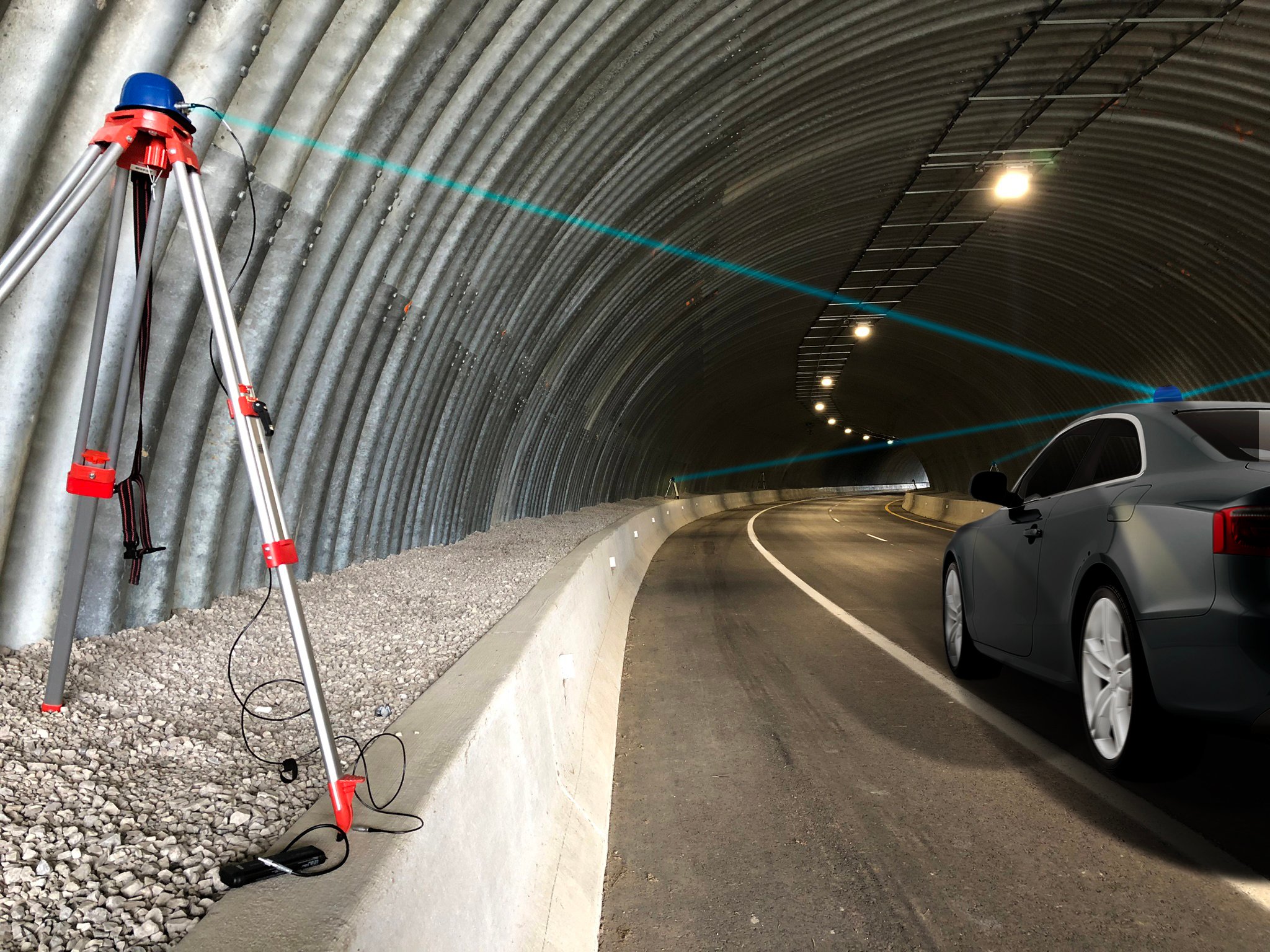 Racelogic sets new benchmark for indoor position measurement accuracy in UWB beacon system backed by Xsens’ MTi-100 series IMU