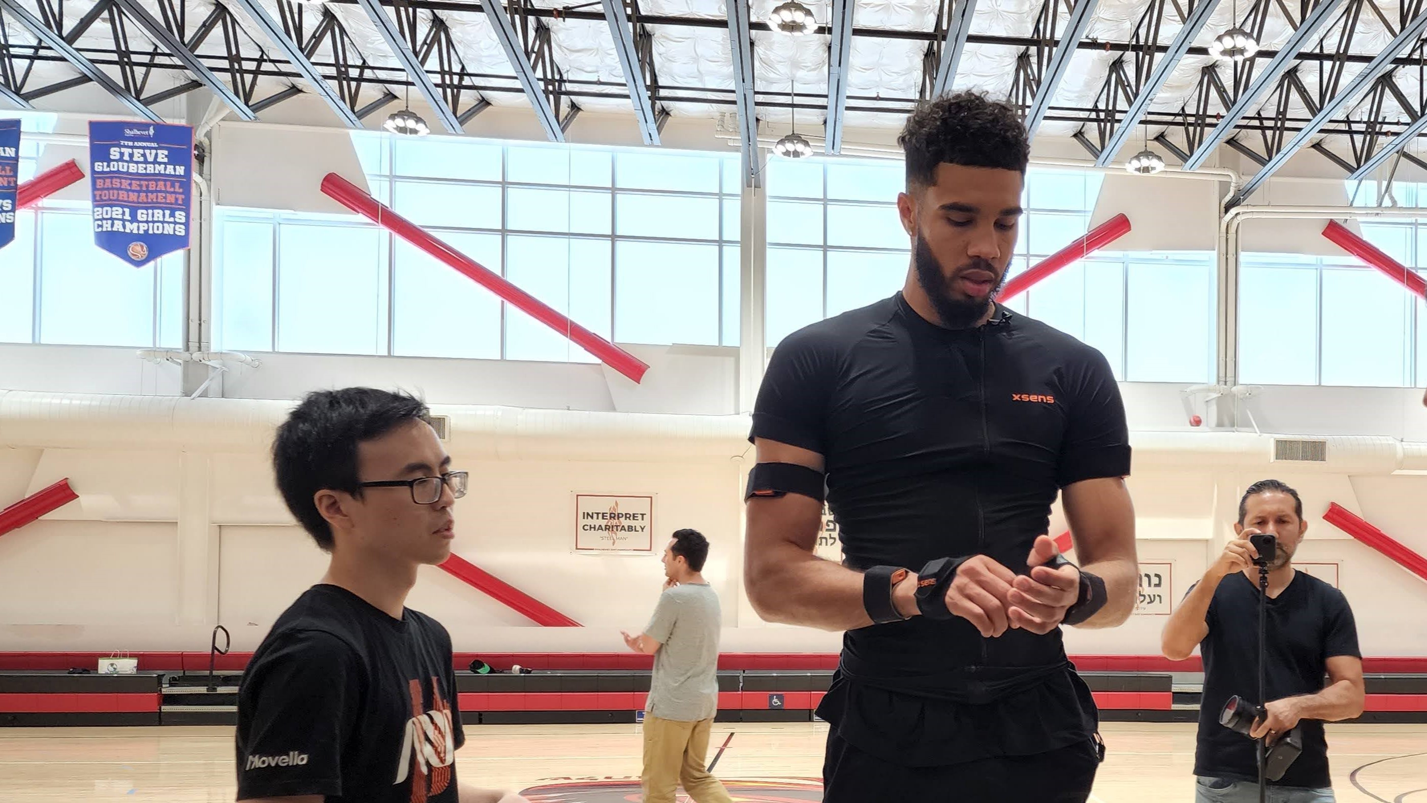 Movella Digitizes Jayson Tatum's On-Court Movements