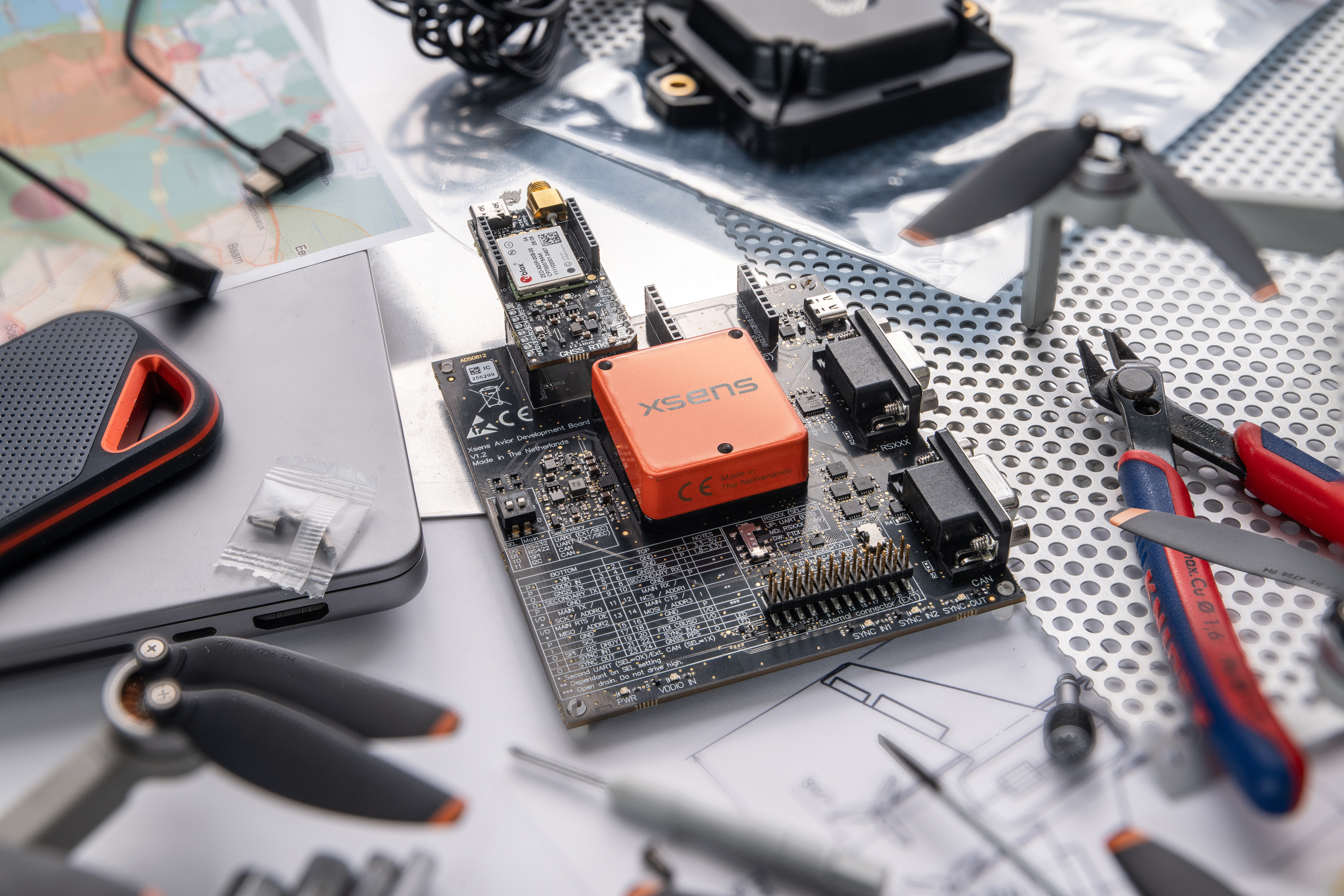 Xsens Avior (RTK) GNSS/INS brings high-performance OEM navigation to compact embedded systems