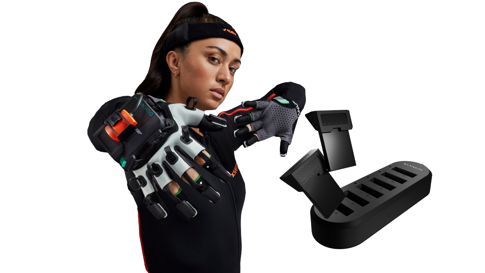 Xsens Metagloves by Manus and charger pack