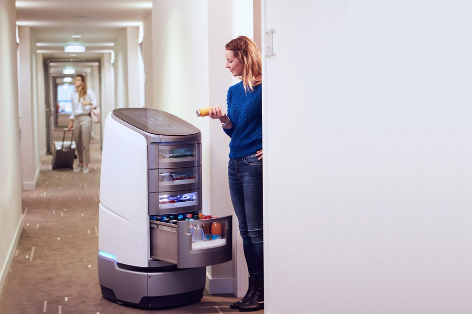 Fully automated room service, courtesy of the JEEVES robot